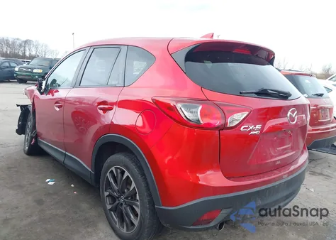2016 Mazda Cx-5 Grand Touring из США, поврежденный, VIN JM3KE4DY6G0782419